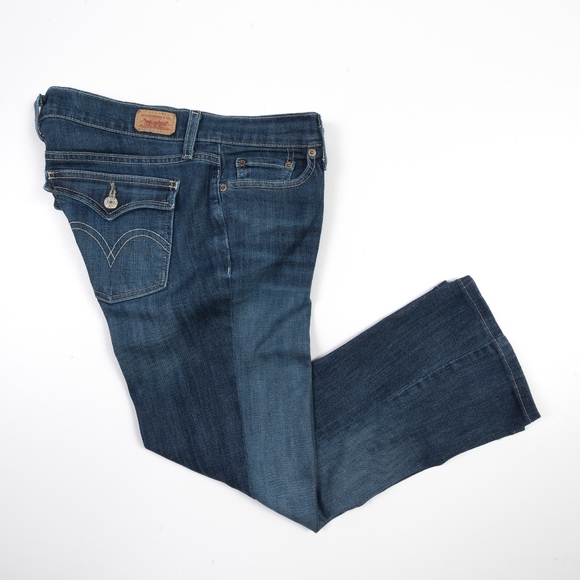 Levis 524 Jeans Too Superlow Boot Low Rise Medium - Picture 8 of 8